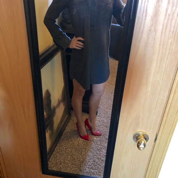 Lucky black denim dress - Picture 4 of 4